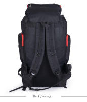 Mochila grande de nailon de 80L para hombres y mujeres, bolso de hombro deportivo para acampar, senderismo, montañismo - details 7
