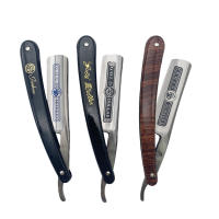 Porta Afeitar para Hombres de Acero Inoxidable Tradicional de Alta Calidad Afeitador Manual para Barba y Rostro Epilator para Peluqueros - details 11