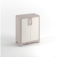 Almacenaje Interior y Exterior | Resina | Estanco al Agua con 2 Puertas y 4 Estantes de Altura Regulable | Color Beige/Arena | 80 x 44 x 182 cm - details 7