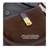Bolso de Mujer de Gran Capacidad Bolso Cuadrado Mate, Sentido de Alta Gama, Bolso Portátil para las Axilas - details 10