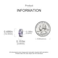 Encanto de Cuentas de Plata de Ley S925 100% Originales para Mujer Joyería DIY Material Principal de Zirconio Pulsera Ajuste de 3mm - details 17
