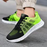 Zapatillas para correr con cordones, ligeras y transpirables para hombre, cómodas para el parque de gimnasio de entrenamiento al aire libre - details 1