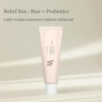 Protector solar orgánico de arroz SPF50+ de 50 ml Protector solar facial anti UV ligero y no graso - details 8