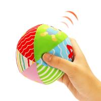 Juguetes suaves para bebés de 0 a 12 meses Bola de peluche sonadora para recién nacidos - details 10
