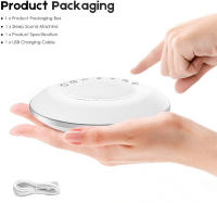 Máquina de ayuda para dormir, dispositivo de ruido blanco, ayuda para dormir inteligente, música relajante para bebés - details 13