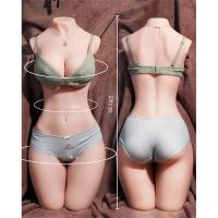 Empaque privado Sexy JIUAI Masturbador Masculino con Vagina Realista, Pechos Suaves y Torso Ano Apretado Muñeca de Amor Vagina Juguete Sexual para Hombres 18+ - details 7