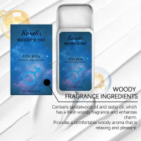 Bálsamo corporal portátil con fragancia fresca y duradera para hombres, Eau De Toilette de madera maciza - details 7