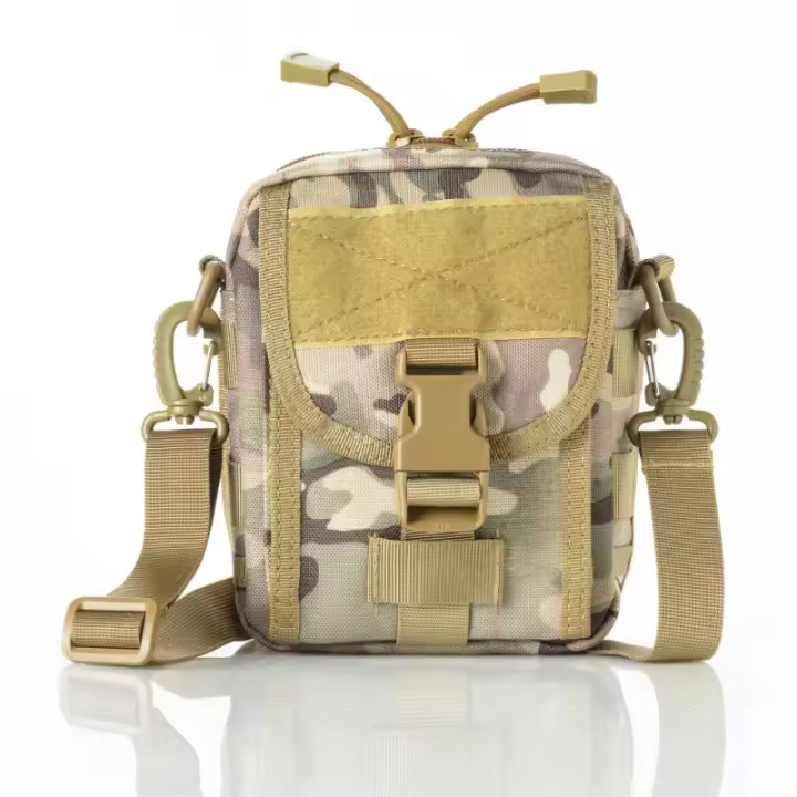 Riñonera Táctica Multiusos con Molle Bolsa de Caza, Airsoft, Senderismo - 1
