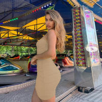 Conjunto de dos piezas para mujer, camisola sexy ajustada con fruncido, moda 2024, muy vendido. - details 20