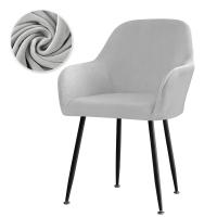 Cubierta de Silla de Comedor de Terciopelo Suave Cubierta Elástica de Spandex para Silla de Oficina, Hotel, Boda, Sala de Estar - details 5