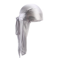 Durag de Seda para Hombres Larguísima Cola de Pelo Bandana Accesorio de Cabeca de Biker - details 21