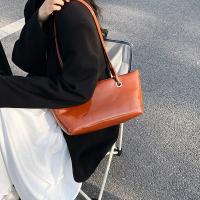 Bandolera de cuero de charol elegante, bolso de gran capacidad de estilo coreano dulce para las axilas, bolso de mano liso de Color sólido para ir al trabajo al aire libre - details 30