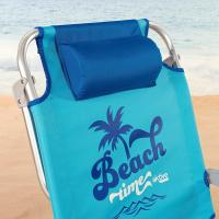 Pack de 2 sillas plegables multiposición para playa, jardín, terraza o camping, 5 posiciones, 49x58x80 cm, Altura asiento 27 cm, Topes antivuelco, Soporta 100 kg, Con asas de transporte (85469) - details 18
