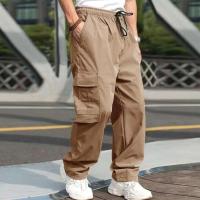 Europa y los Estados Unidos hombres nueva primavera otoño jóvenes calle hombres pantalones casuales moda suelta pantalones de tubo recto monos - details 14