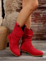 Ots de tacón apilado para mujer, ots altos de estilo caliente, de moda, talla grande - details 4