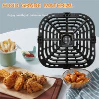 Placa de parrilla de freidora de aire para Instants Vortex Plus 6QT, piezas de repuesto de bandeja de sartén de parrilla cuadrada mejorada - details 7