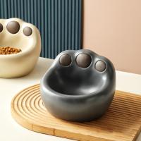 Cuenco de cerámica de gran capacidad para gatos, cuenco antivuelco antideslizante, forma de rana, alimentador para beber para gatos, comida para mascotas - details 9