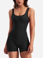 Shorts integrados con tirantes para mujer, espalda descubierta, yoga, novedad para verano 2024 - details 3