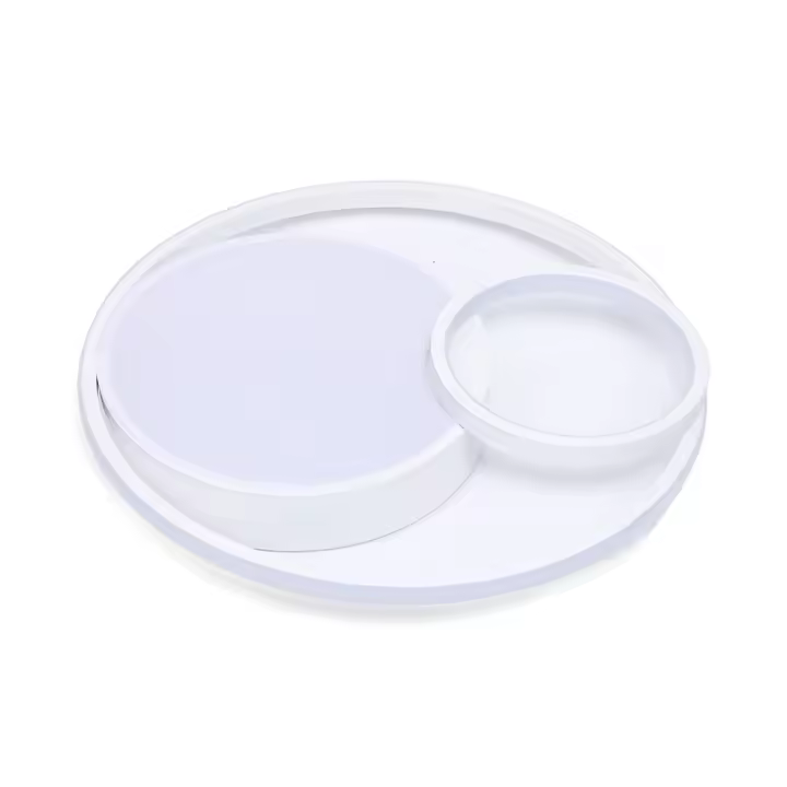 Lámpara de Techo Moderna de LED Acrílico Lámpara de Colgante Redonda Regulable para Dormitorio - 1