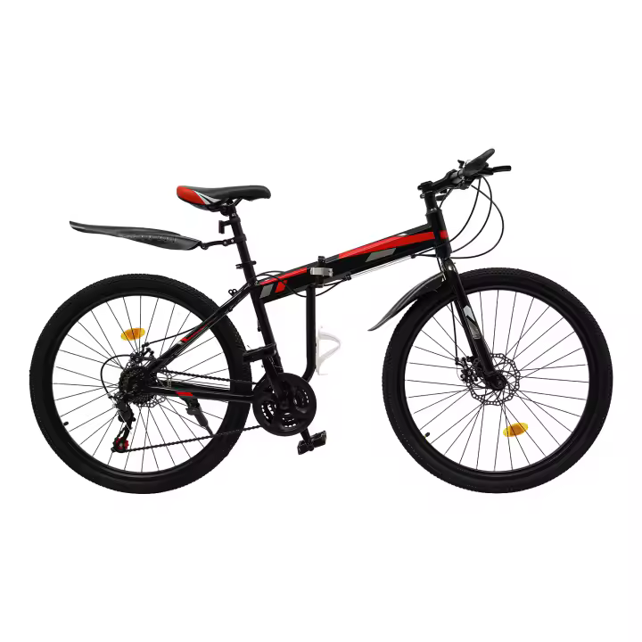 Bicicleta de Montaña de Acero de Alta Carbono Clásica con Frenos de Disco Mecánicos - 1