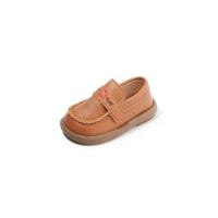 Zapatos de cuero para niños pequeños, zapatos planos de fiesta para boda con gancho y bucle, fáciles de usar, mocasines suaves para niños, tendencia clásica suave, 2025 - details 16