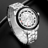 Reloj de Acero Inoxidable con Cuarzo de Lujo CURREN 8333 Accesorio Individual para Hombres de Negocios Resistente al Agua Moda Casual - details 9