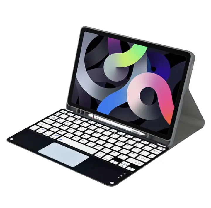 Funda con teclado magnético para iPad 10, 2022, décima generación, A2696, Touchpad, teclado español, 9 pulgadas, 2022 - 1