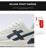 Zapatos deportivos de moda Unisex, zapatos ligeros para caminar, zapatillas informales de malla transpirable, Tenis masculinos, 39-44 - details 2