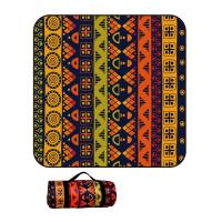 Manta de picnic para exteriores, impermeable, extragrande, esterilla de camping, 4 mm de grosor, 3 capas, embalaje enrollable - details 34