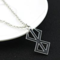 Collar con Logo del símbolo de Anime Berserk, colgantes con Logo de espada Guts, joyería de decoración para Cosplay, accesorios de collar, regalos - details 4