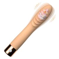 Consolador vibrador de punto G de silicona suave, consoladores anales realistas para adultos, 10 modos de vibración, juguete sexual para placer de mujeres - details 9