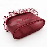 Bolso Simple de malla para cosméticos, bolsa de lavado con cremallera, bolsa de almacenamiento de malla, bolsa de pañuelos, organizador de artículos de tocador de gran capacidad para mujer - details 7