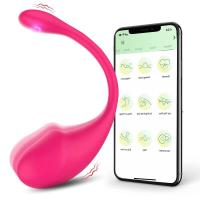 Vibradores con aplicación Bluetooth para mujer, estimulación del clítoris, huevo vibrador, punto G, masajeador Anal, Juguetes sexuales, bragas, bolas usables - details 10