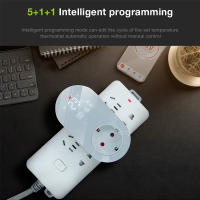 Enchufe de termostato inteligente con WIFI, controlador de temperatura Digital, enchufe de la UE, interruptor de refrigeración y calefacción, CA 220V, para Google Home y Alexa - details 7
