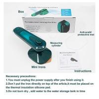 Plancha de vapor portátil para ropa, vaporizador de mano para eliminar arrugas de tela, calentamiento rápido - details 6