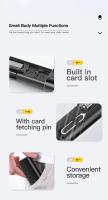 Cargador rápido múltiple de 60W, caja de Cable portátil USB A tipo C, lector de tarjetas, Pin de iluminación, adaptador de memoria de almacenamiento para iPhone y Samsung - details 8