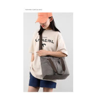 Bolso de hombro único, bolso de mano versátil y moderno para mujeres, bolso cruzado de lona estilo coreano - details 0