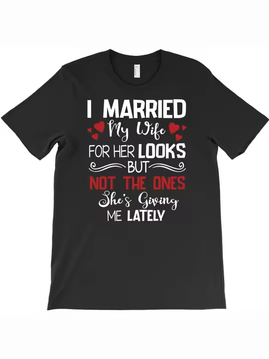 Camiseta de Algodón Suave y Cómoda para Hombre Cuello Redondo Manga Corta Regalo Ideal para Papá - 1