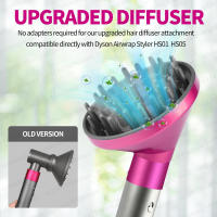 Boquilla difusora para Dyson Airwrap HS01/HS05, accesorios para secador de pelo, repuesto Universal, accesorios para difusor de secador de pelo - details 0