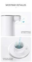 Dispensador automático de jabón para baño, desinfectante de manos inteligente con carga USB, material ABS blanco de alta calidad - details 5