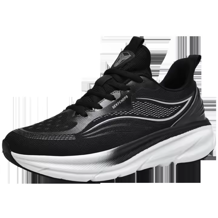 Calzado deportivo para hombre, transpirable, fino, con plataforma de malla única, utilizado para correr. - 1