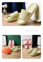 Zapatillas suaves de verano a la moda para mujer, plataforma gruesa para baño, hogar, antideslizantes para interiores, toboganes con cojín de nube para mujer - details 12