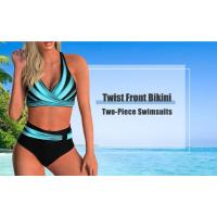 2024 New Women Swimsuit Sexy Women High Waist Bikini Swimwear Female Two Piece Beachwear Printed Bikinis Set Bathing Suit - details 0