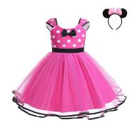 Disfraz brillante de Minnie Mouse para niñas pequeñas y niños, disfraz de Cosplay para niñas, fiesta de cumpleaños, vestido elegante de Pascua - details 14