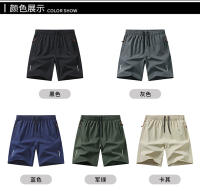 Pantalones Cortos Atléticos para Hombres Delgados de Verano, Estilo Casual, Talla Grande, Correr Suelto, Secado Rápido de Seda de Hielo - details 7