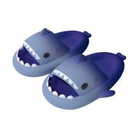 Pantuflas de Tiburón de Gradiente EVA para Verano 2024 Sandalias de Interior Suaves de Color Caramelo para Niños Solas Gruesas para Mujeres Hombres - details 7