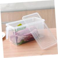 Caja de almacenamiento para refrigerador, organizador apilable para alimentos, armario para nevera - details 5