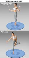 Esterilla de tpe suave para yoga, circular tapete antidesgarro redondo, respetuoso con el medio ambiente, 70cm de diámetro, venta al por mayor - details 6