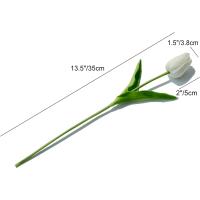Ramo de Tulipanes Artificiales 29cm, 3/5Pcs Ideal para Decoración de Boda, Ceremonia, Hogar, Jardín - details 1