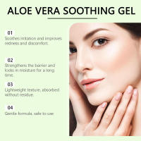 Gel calmante de aloe para el cuidado de la piel después de quemaduras solares - details 6
